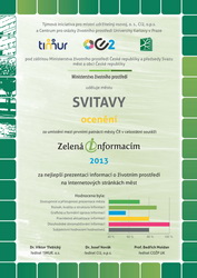 Zelená informacím 2013